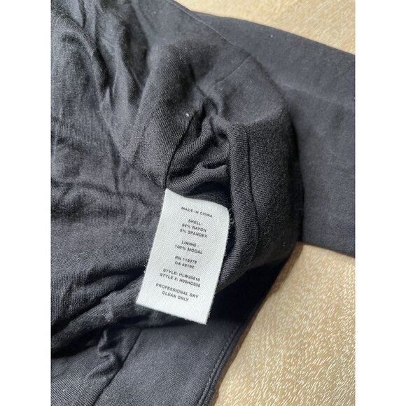 Helmut Lang NWT Villous Funnel Neck Zip Front Jacket Black Size Small - Picture 5 of 7